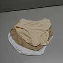 Bali Women's Comfort Revolution Seamless Brief Underwear, Microfiber Stretch Panty, 3-pack 8/9