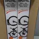 TORACK BIKEPAL Space Saving Wall Mounted Swivel Bike Racks, Vertical Bike Wall Hangers for Garage Storage Solution (2 Pack)