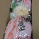 Serwalin Pink Artificial Flowers Peonies, Fake Silk Flowers Wedding Bouquet Bridal Centerpieces Flowers for Decoration, Cake Flower Home Decor