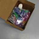 PINSHILE DIY Space Magic Balloon Craft Kit, Sticker Decorated Balloons Toy for Kids, Rocket Air Pump Fun with Balloon Monster Pals, DIY Creative Activity, Birthday Gifts for Girls Boys Ages 3+ (Off-white)