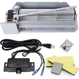 FBK-250 Fireplace Blower Fan Kit for Superior, Lennox Fireplaces, FBK250 FBK Blower Kit for Superior BC-36 DR-500CMN, Lennox MPD3530CNM IMDV3530CNM HB-RB250 HBRB250 80L84 80L86