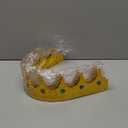 Hanaive King Crowns for Men Kids Gold Royal Jeweled Plastic Crown for King Queen Prince Princess Costume Cosplay Party