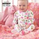 Bernat Baby Blanket Baby Blue Yarn - 1 Pack of 300g/10.5 oz - 100% Polyester - #6 Super Bulky - 220 Yards - Knitting/Crochet