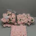 N&T NIETING Artificial Flowers, 125Pcs Fake Flowers Roses Perfect for DIY Wedding Bouquets Centerpieces Bridal Shower Party Home Flower Arrangement Decorations, Blush