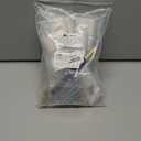 Knurled Cabinet Pulls 6 Pack, 6 Inch Long Cabinet Handles Metal Door Pulls, Kitchen Drawer Pull Knurled Dresser Handles - 5" Hole to Hole, Black & Gold