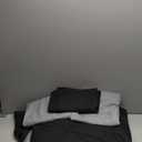 MUXHOMO 5 Pieces Twin XL Comforter Set, Reversible Bed in a Bag Twin XL Size, All Season Bedding Set with Comforter, Flat Sheet, Fitted Sheet, Pillowcases & Shams, Black & Soot