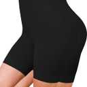 BESTENA Shapewear Tummy Control Shorts for Women High Waisted Seamless Girdles Body Shaper Thigh Slimmer Butt Lifter Panties (Black, XL)