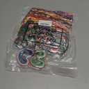 24 Pcs Christmas Party Favors Christmas Headbands Silicone Bracelets Set Xmas Headbands Rubber Bracelets for Xmas Gifts Accessories Holiday Party Supplies(Classic Style)