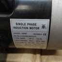 1/2HP Electric Motor 1725 RPM, AC 115V/230V, 56 Frame Air Compressor Motor Single Phase, 5/8" Keyed Shaft 1.88" Shaft Length, CW/CCW Rotation for Agricultural Machinery and General Equipment