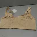 Arm Ma Wirefree Front Closure Bra for Women Minimizer(Nude,36DDD)