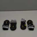 QUMY Dog Shoes for Large Dogs, Medium Dog Boots & Paw Protectors for Winter Snowy Day, Summer Hot Pavement, Water-Resistant in Rainy Weather, Outdoor Walking, Indoor Hardfloors Skid-Resistant Sole (Size 6: 2.6''x3.0''(W*L) (Pack of 4))