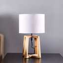 CA 10X18 Table Lamp (Walnut Wood)