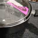 GoodCook Everyday Deep Sauté Pan with Lid, Aluminum Nonstick Construction, 11-Inch, Black