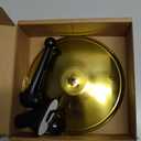 Car Cymbal, Car Cymbal Air Vent, Mini Drum Crash Cymbal For Car Vent, Suitable For All Types Of Vehicles (Gold)