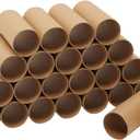 Juvale Toilet Paper Tubes - Empty Toilet Paper Rolls for Crafts - Sturdy Cardboard Tubes - Versatile Cardboard Rolls for School Projects - 1.6 x 4 in, Kraft Brown, Pack of 24
