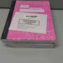 Mead Composition Notebook, 6 Pack, Wide Ruled Paper, 7-1/2" x 9-3/4", 100 Sheets per Comp Book, Assorted Colors (950054-ECM)