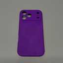 Ktele Magnetic for iPhone 17 Pro Max Case [Compatible with Magsafe] [Premium Silicone Satin-Smooth Touch] Slim Shockproof Anti-Scratch Microfiber Lining Case, 6.9 inch, Neon Purple