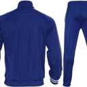 Zusmen Tracksuit Mens, Track Jackets and Pants 2 Piece Outfit