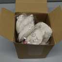 Set of 18 Valentine's Stuffed Fabric Hearts 4 Inch Linen Cloth Fabric Hearts, Valentine Love Heart Bowl Vase Filler Tiered Tray Decorations for Farmhouse Valentines Wedding, 3 Style