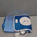 BAOGCOYO Car Trash Can for Car, Cute Mini Car Trash Bag with Lid, Glitter Car Garbage Can Bin Hanging for Back/Front Seat/Console, Waterproof, Leakproof, 2.5 Gallon, Blue Bling Sparkly