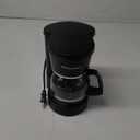 Elite Gourmet EHC-5055 Automatic 5-Cup Brew & Drip Coffee Maker with Pause N Serve Reusable Filter, On/Off Switch, Water Level Indicator (Black)