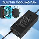 24V(Max 29.4V) 2A 3-Pin Male XLR Charger for Electric Scooter Pride Mobility, Drive Medical,GoGo Mobility Scooter, Go-Go Elite Traveller, Plus HD US, Ezip Mountain Trailz, Jazzy Power Chair,Shoprider