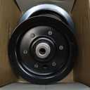 ILONPA 132-9420 Flat Idler Pulley Replaces 106-2175 for Exmark Toro 32 38 42 50 and 54 inch Deck Quest E-Series S-Series Timecutter SS 3200 SS 3216 SW 3200 ZS 3200S (2 Pack)