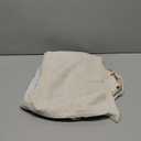 DriftAway Double Layer Linen Blackout Tie Up Curtains Thermal Insulated Fully Lined Balloon Roman Shade Bathroom Window Adjustable Rod Pocket for Small Window 31 Inch by 47 Inch Beige