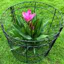 10 Pack Garden Cloches for Plants, Chicken Wire Cloche, 14" D x 16" H Wire Plant Protector, Plant Protectors from Animals, Garden Cloche, Protection for Your Plants and Seedlings - Black