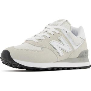 New Balance Women's 574 Core Sneaker (8 Wide, Nimbus Cloud With White)