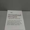 LEXSIVO Occupational Therapist Definition Print Canvas Wall Art Home Office Decor Modern Minimalist Painting 12x15 Canvas Poster Framed Ready to Hang Therapy Gift