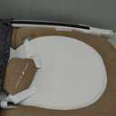Baby Delight Aura | Deluxe Portable Rocker & Seat for Infants | Soothing Vibration & Sounds | Baby Rocker | Quilted Organic Mocha