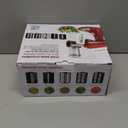 Stainless Steel Slicer Shredder Attachment Compatible with Kitchenaid Stand Mixer Parts Accessories, Vegetable Shredder Cheese Grater with Detachable 5 Blades