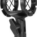 SmallRig Microphone Shock Mount with Cold Shoe Pinch for Camera Shoes and Boompoles 1859
