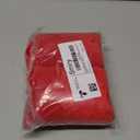 Smiry Christmas Chair Covers Set of 2, Red Santa Hat Chair Back Covers Dining Room, Washable Removable Slipcovers for Christmas Party Holiday Decoration