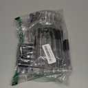 Xthrotsenk 50 Pcs Lip Gloss Tubes Empty 10 ml Lipgloss Containers with Wand, Refillable Cosmetic Containers Bottles Plastic Lipstick Tubes with Rubber Inserts for Women Makeup