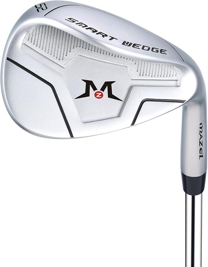 Mazel Full Face Golf Wedge Set or Individual Golf Wedge 52 Degree Gap Wedge Sand Wedges Lob Wedge | Solid Shots | No Chunking for All Lies, Right
