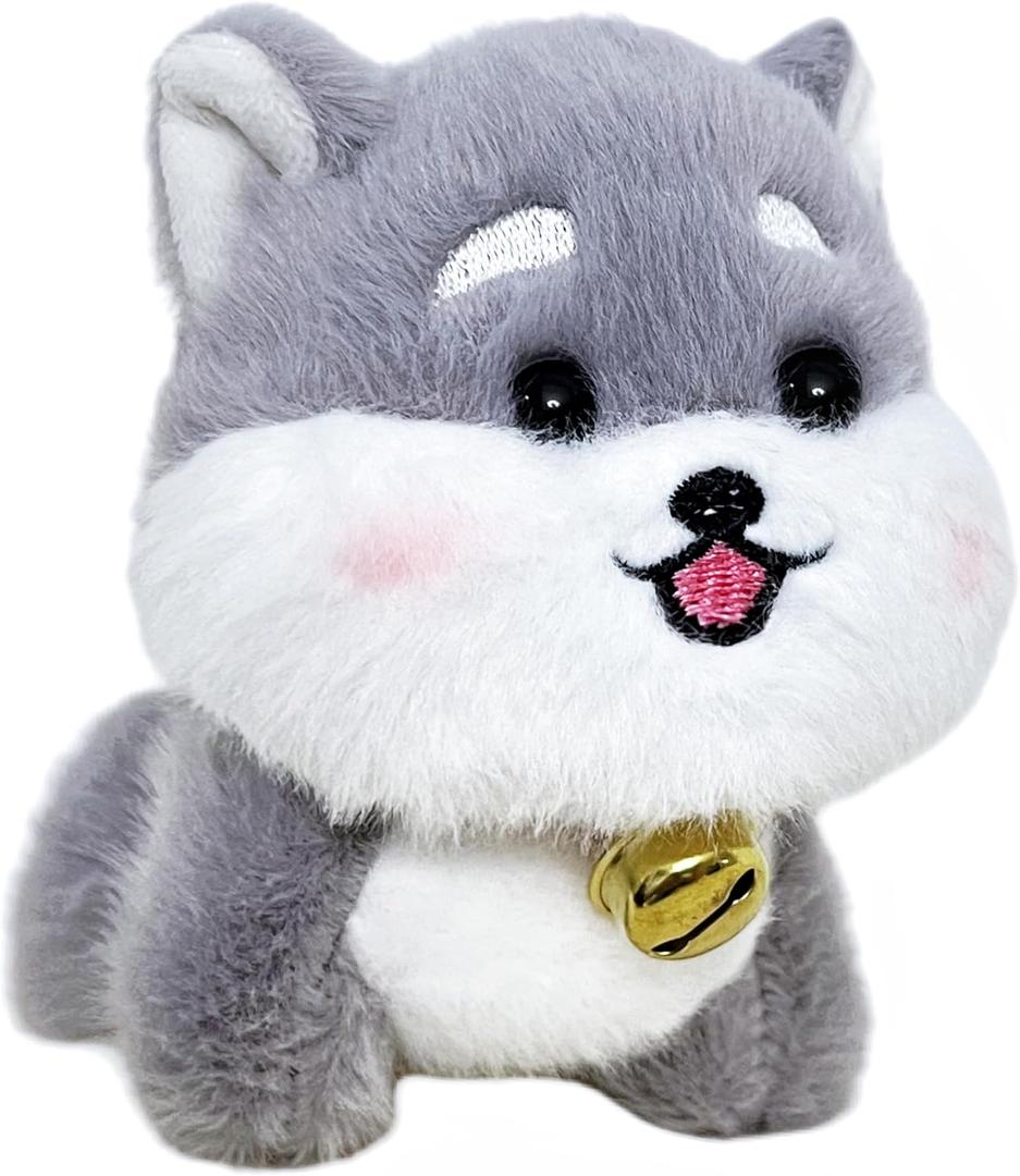 Cuddly Shiba Inu Plush Toys for Kids and Teens, Shiba Inu Stuffed Animals, Cute Dog Plushies, Mini Puppy Stuffed Animal Plush Toys for Goodie Bag Stuffers, Kids Party Favors