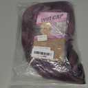 eNilecor Purple Wig Short Colorful Curly Curly Wavy Bob Wigs with Air Bangs 14" Natural Synthetic Wigs for Women (Taro Purple)