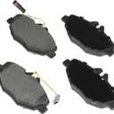 BOSCH BE987H Blue Semi-Metallic Disc Brake Pad Set With Hardware - Compatible With Select Mercedes-Benz E320, E350; FRONT