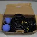 Pond Aerator Pump Pond Aeration Kit with Check Valves Air Stones Airline Tubing, All-in-1 Pond Air Pumps for Outdoor Ponds up to 1000 Gallon