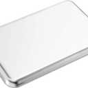 Baking Sheets Set of 2, Bastwe 20 inch Stainless Steel Bakeware Baking Pans, Healthy & Nontoxic & Rustproof & Easy Clean & Dishwasher Safe