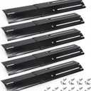 Adjustable Universal Grill Heat Plates, Heat Shields, Heat Tents, Burner Covers Guard, Heat Deflector, Heat Diffuser, Flame Tamer for Nexgrill, Dyna Glo, Charbroil, Brinkmann Grill Replacement Parts.