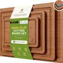 Bamboo Cutting Board Set Non Slip Feet Over Sink Father Day Dad Parents Papa Stepdad Pappy Poppy Pawpaw Who Want Nothing Everything Future Groom Bride Law Christmas Xmas