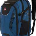 SwissGear Travel Tech Elite Laptop Backpack  Fits Laptops up to 16  ScanSmart TSA-Friendly Backpack with USB Port, Shoe Compartment & Organizer Pockets  Blue/Black