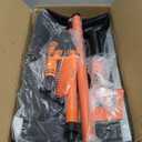 Snow Shovel with Ice Blade, 22-Inch Heavy Duty Removable Snow Shovel for Driveways, Sidewalks, Garages & Outdoor Use, Includes Car Snow Brush and Ice Scraper for Windshield