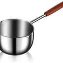 Small Sauce Pan with Pour Spout,Mini Cooking Pot,Chocolate Melting Pot,Mini Stainless Steel Saucepan with Pour Spout,Mini Butter/Coffee/Milk Warmer Pot,Small Nonstick Pot,300ml