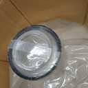 Kichler Everly 19.75" Kitchen Bell Pendant in Brushed Nickel, 1-Light Clear Seeded Glass Pendant Light, (19.75" H x 13.75" W), 42046NICS