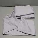 Duvet Cover Queen Size Set - Extra Soft Queen Size Duvet Cover 90 x 90 with 2 Pillow Shams - Hotel Luxury Easy Care and Fade Free w/Zipper Closures & Ties - Breathable Bedding Set (Light Lavender) (37 - Light Lavender (No Comforter))