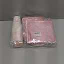 Pink Bow Party Decorations, 153Pcs Bow Birthday Party Supplies-Serves 24 with Plates and Napkins Tablecloth and Banner Balloons for Pink Girls Birthday Decorations